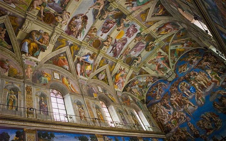 Sistine Şapeli Kilisesi - vatikan müzeleri