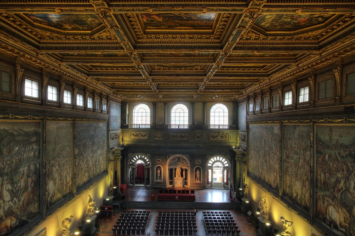 Floransa Palazzo vecchio (eski saray)