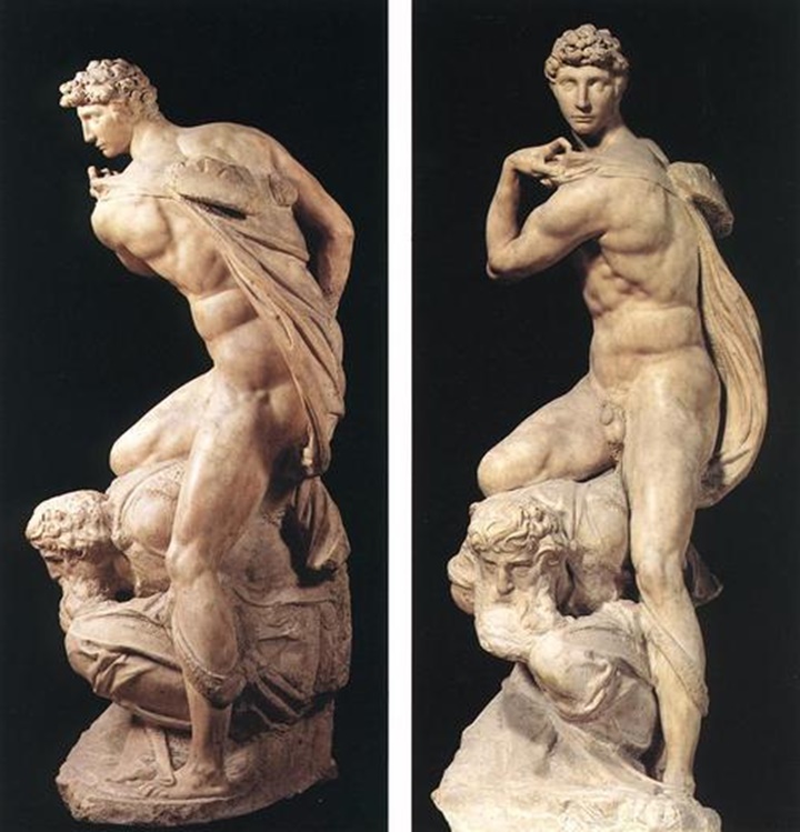 michelangelonun zafer heykeli