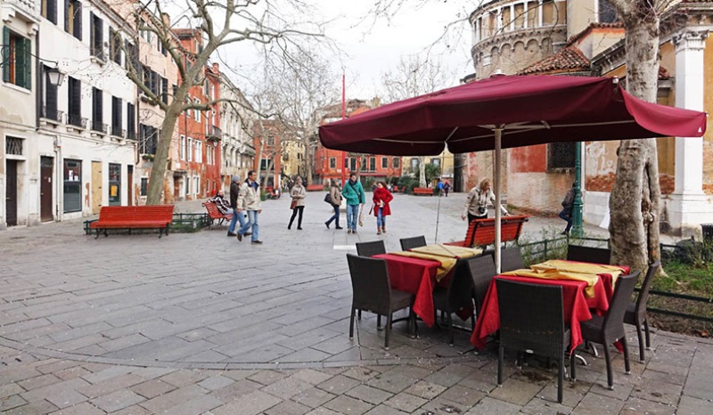 venedik Venice Santa croce bölgesinde konaklama