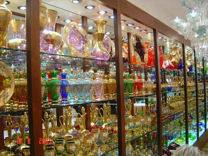 venedik murano işi cam ürünler - venedikte alışveriş