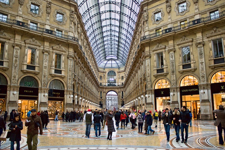 Galleria Vittoria Emanuele II - milano rehberi