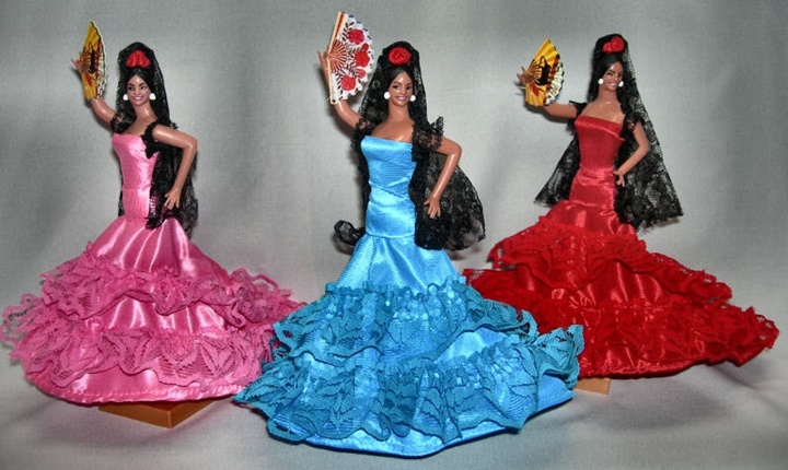 barcelona hediyelik eşya satan dükkanlar - flemenko temalı hediyelikler