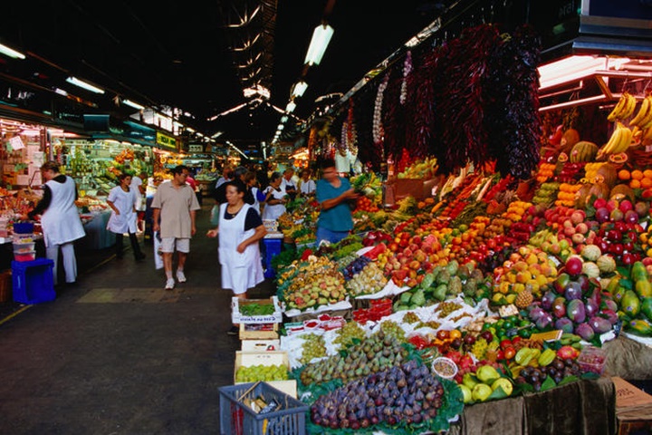 barcelonada gezilecek yerler - la boqueria pazarı
