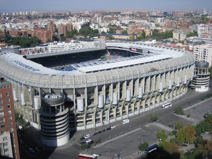 madridde gezilecek yerler - Madrid Santiago Bernabeu Stadyumu
