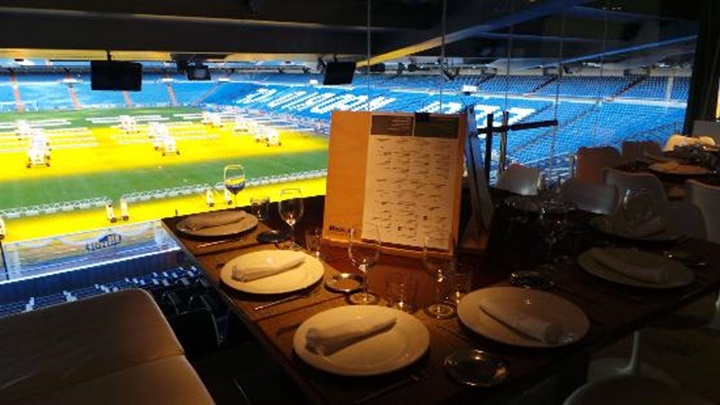 real madrid stadında yer alan kafeler