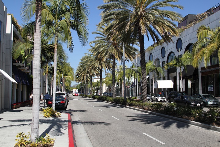 Beverly Hillsde yer alan malikaneler