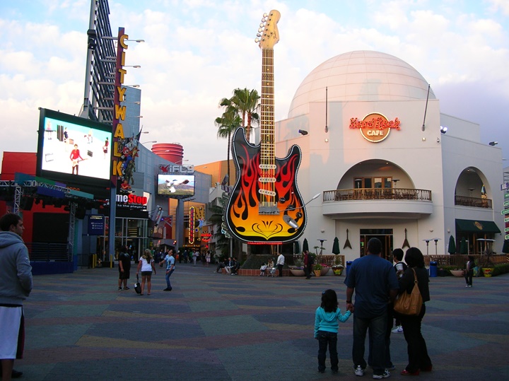 hollywood fil stüdyoları - hollywood hard rock cafe
