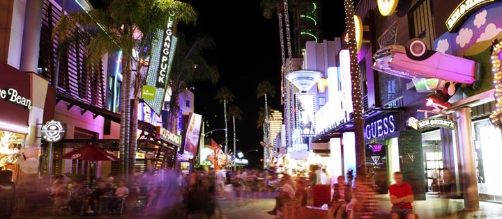 hollywood universal stüdyoları - city walk