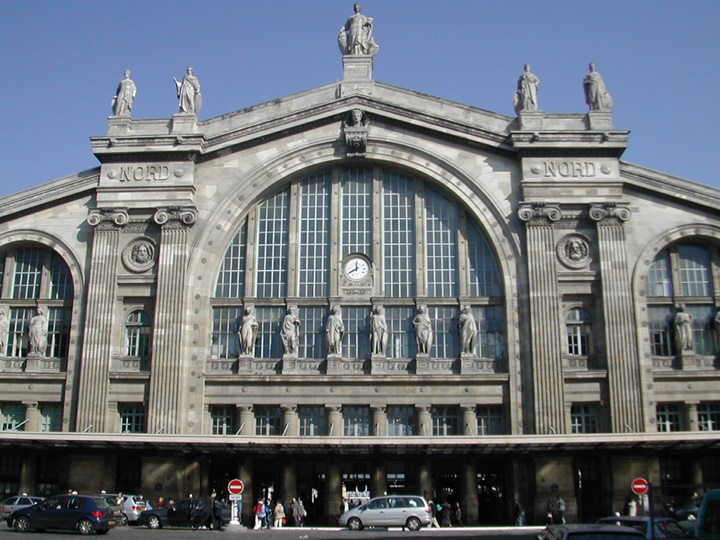 Paris Gare Du Nord Tren istasyonu - Paris Tren İstasyonunundan yapılan seferler