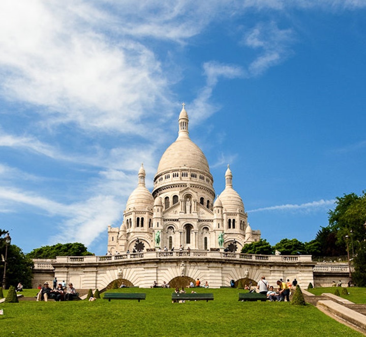 Paris Montmarte Tepesi Hakkında Bilgi -  sacre couer bazilikası