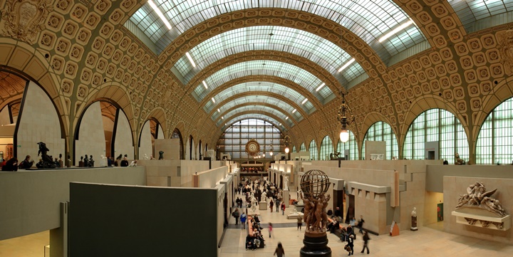 Paris orsay müzesinin içinde sergilenen eserler - Paris orsay müzesinin içi