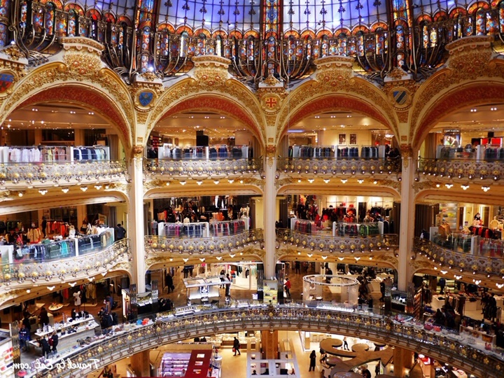 Paris'te alışveriş