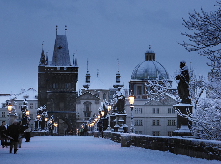 Prag'da kışlar nasıl geçer