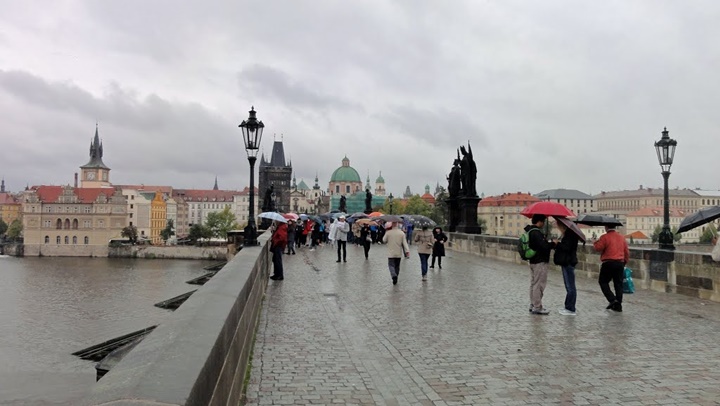 Prag'ın en yağışlı geçtiği aylar