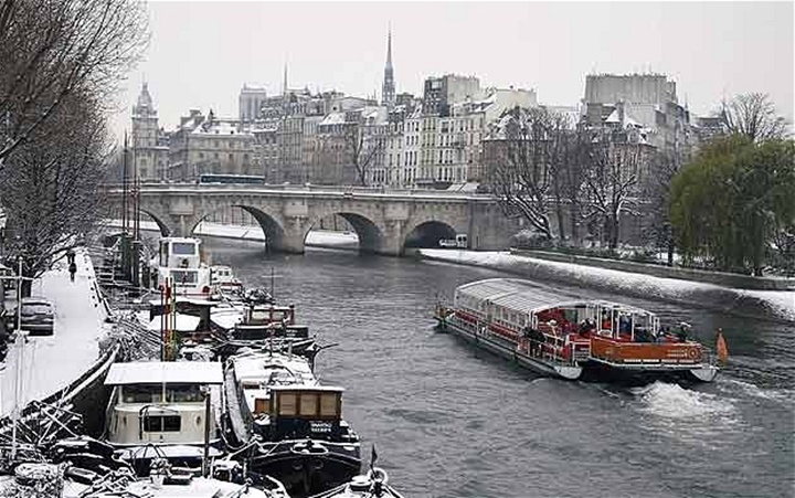 pariste kışlar nasıl geçer