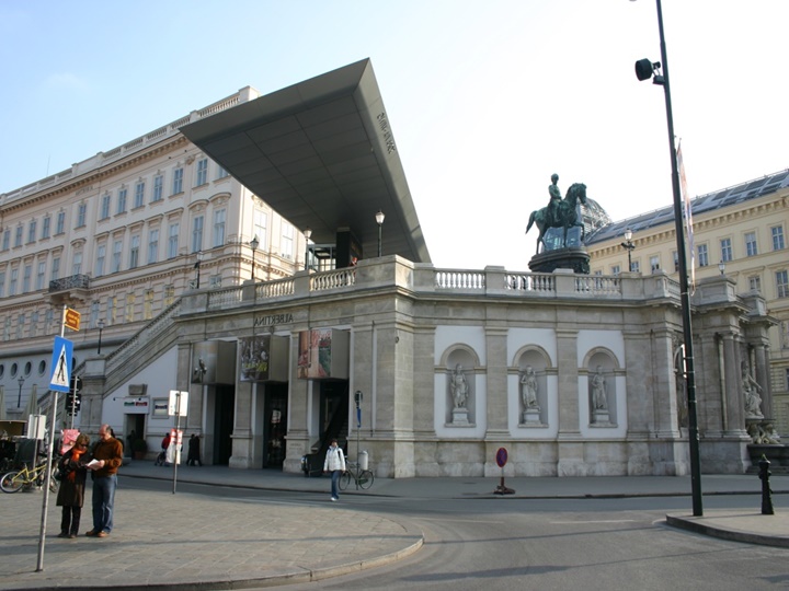 Viyana Albertina müzesinde sergilenen eserler