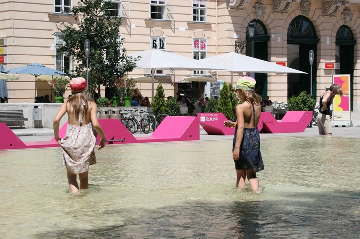 Viyana Quartier müzesi çevresindeki eğlence