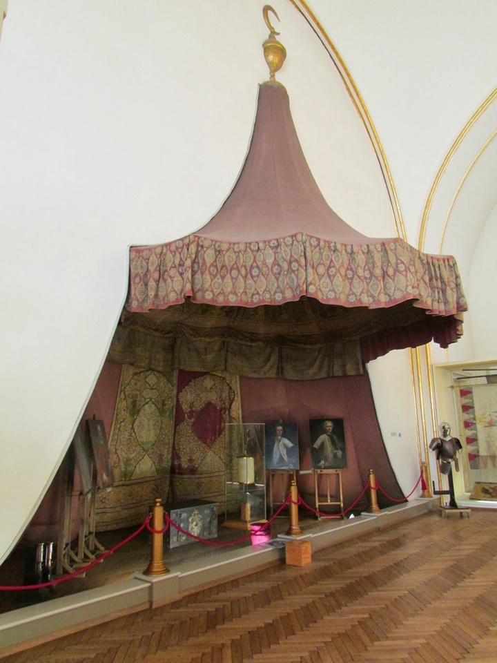 Viyana askeri tarih müzesindeki osmanlı çadırı