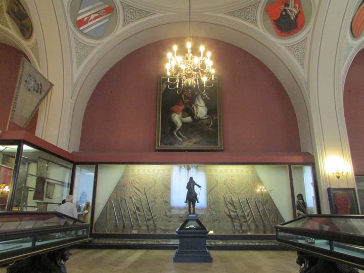 Viyana askeri tarih müzesinin içi