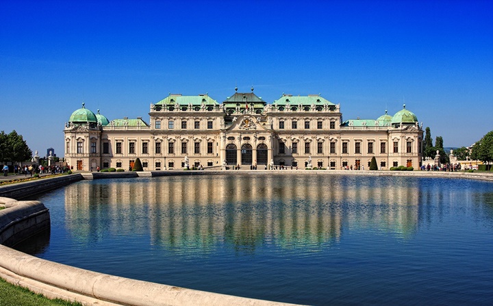 viyana belveder sarayı