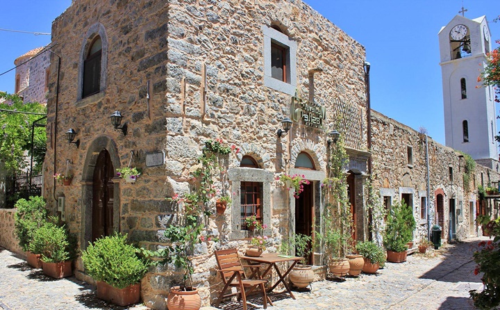 Sakız adasında yer alan köyler - Sakız adası mesta köyü