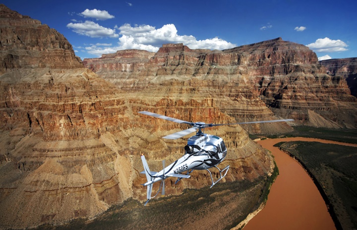 Büyük kanyon helikopter turu