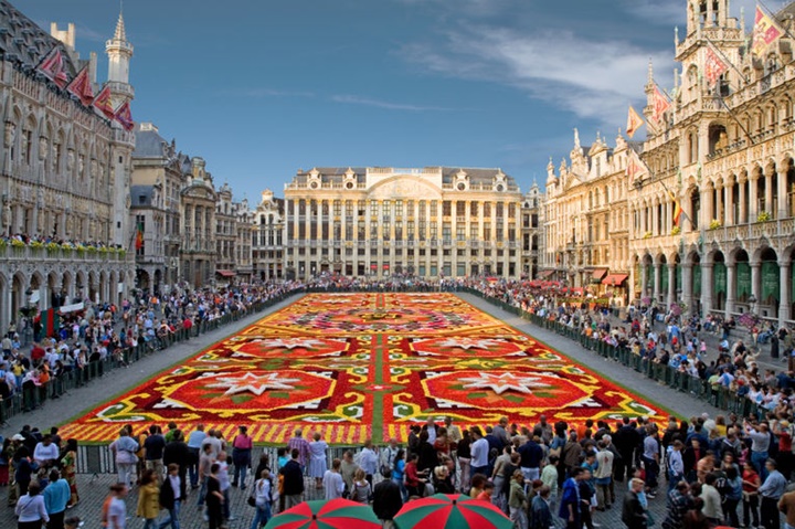 Brüksel Grand Place Meydanı