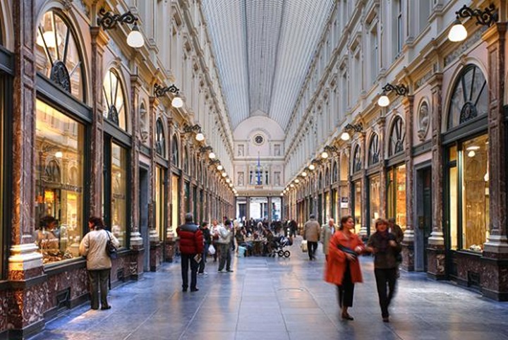 brükselde alışveriş