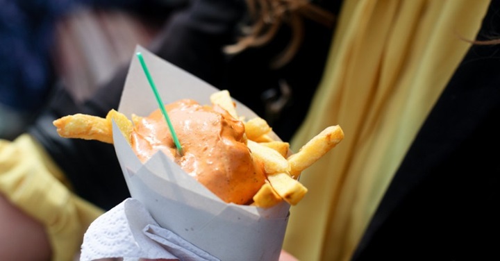 brükselde patates kızartması