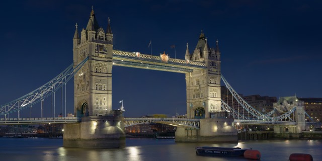 Londra tower bridge köprüsü