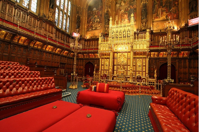 Westminster sarayının içi