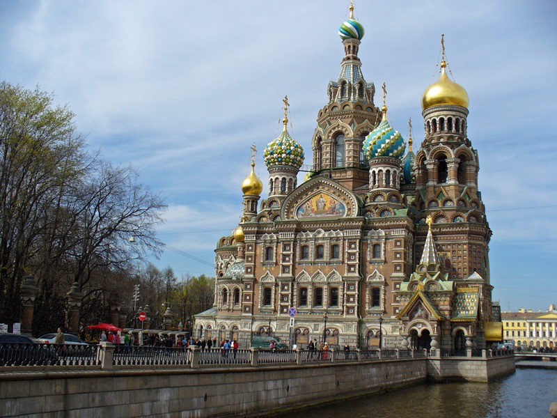 St. Petersburg kanlı kilise