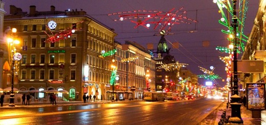 St. Petersburg nevsky caddesi