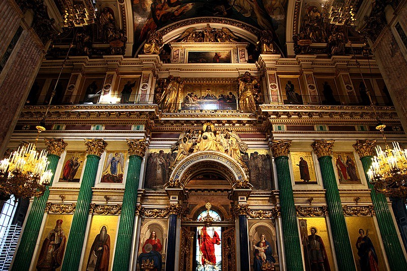 St. Petersburg St. isaac katedrali