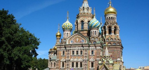 St. Petersburg kanlı kilise