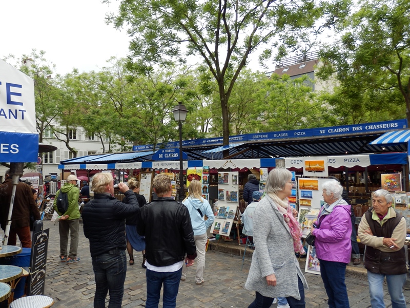paris ressamlar tepesi