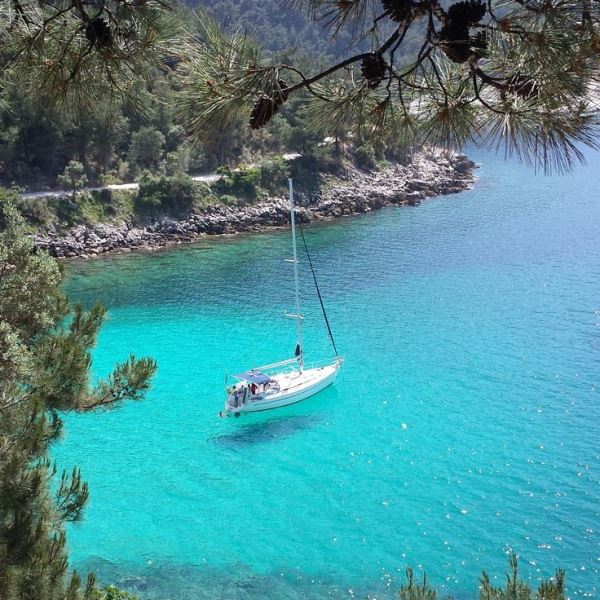 Thassos adası plajları