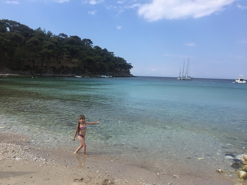 aliki beach thassos adası