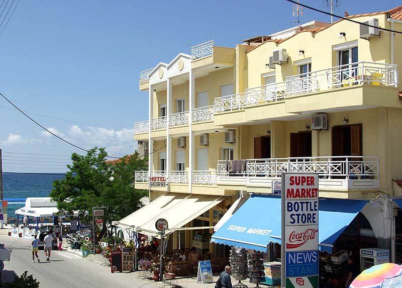 en iyi thassos otelleri - thassos george otelin konumu