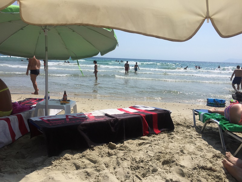 thassos adası paradise plajı