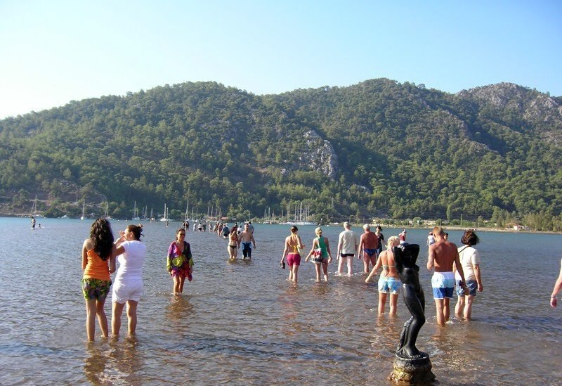 Marmaris Orhaniye kızkumu plajı