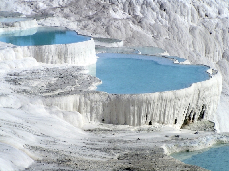 Pamukkale travertenleri ile ilgili bilgi