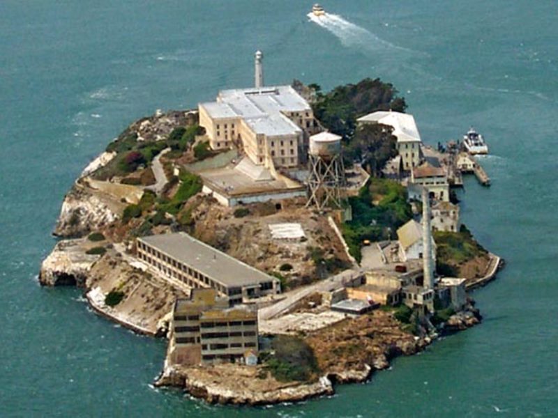 San francisco Alcatraz adası