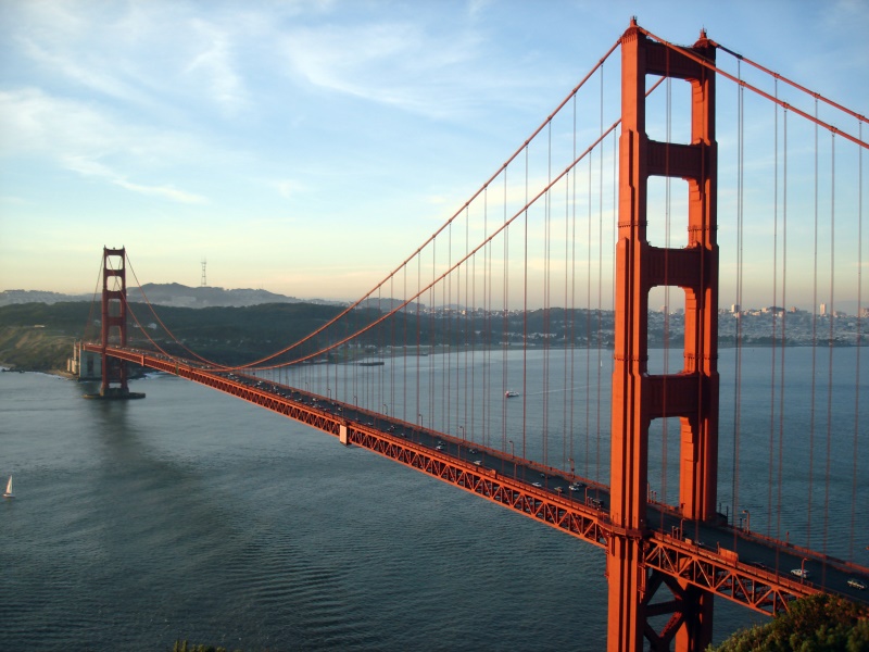 san francisco Golden Gate köprüsü