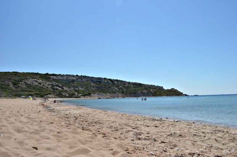 Bozcaada Habbale plajı