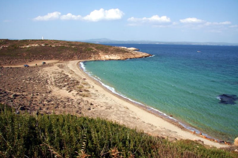 bozcaada tuz burnu koyu