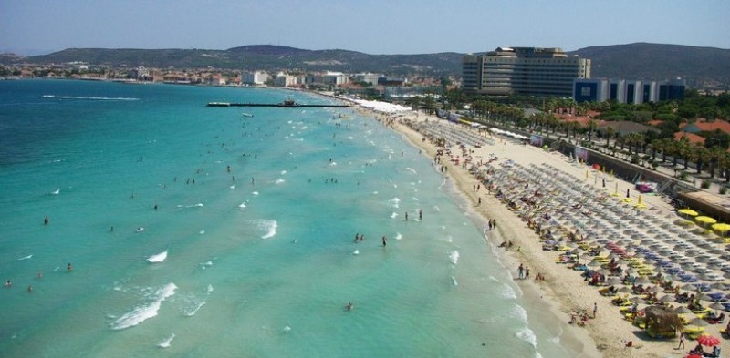çeşmenin en güzel plajları - çeşme ılıca plajı