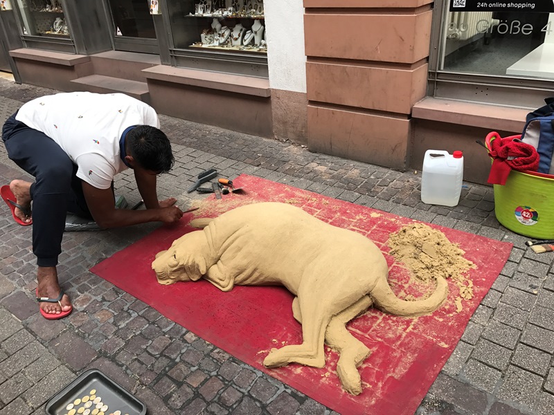 Heidelberg Marktplatz Meydanı