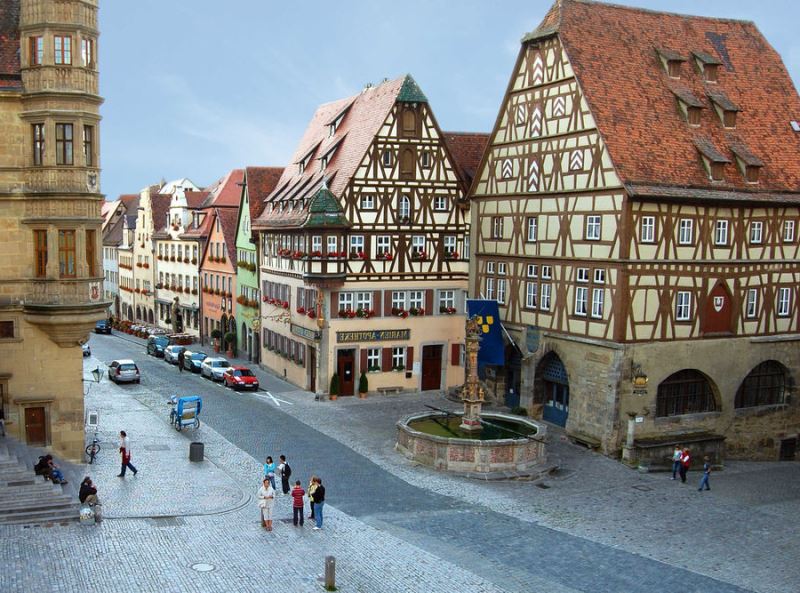 Rothenburg'a nasıl gidilir